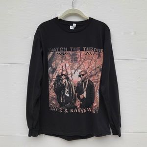 Jay Z & Kanye West Long Sleeve 2011 Concert Tee
